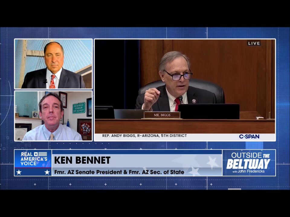 Ken Bennett Testimony At Dem Partisan Hearing in Congress