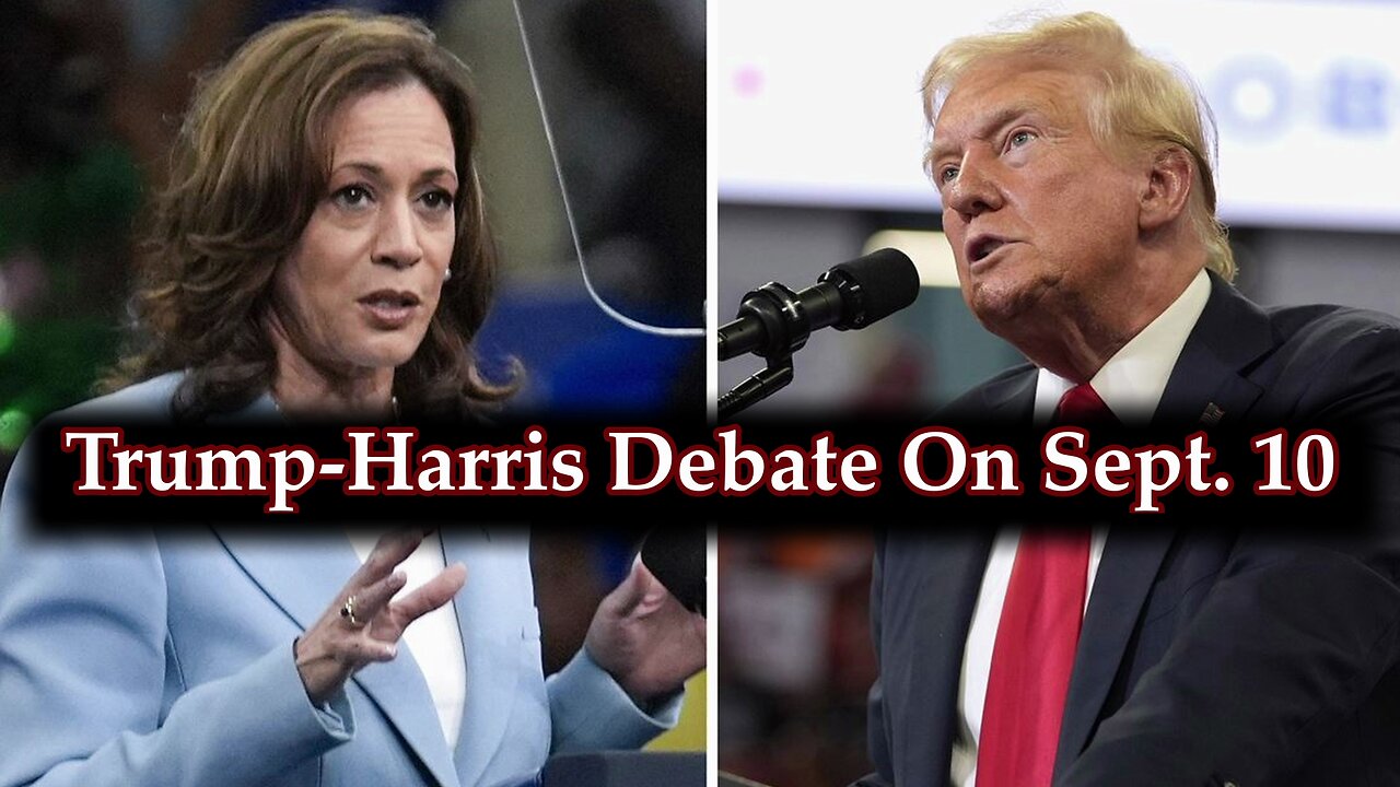 ABC Reveals New Details for Trump–Harris Debate on Sept. 10