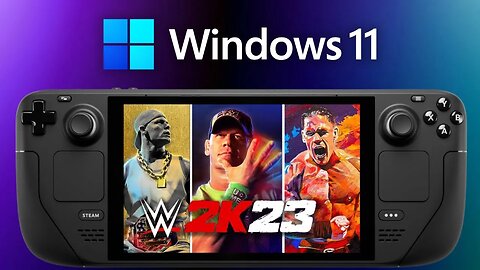 WWE 2K23 | Steam Deck - Windows 11