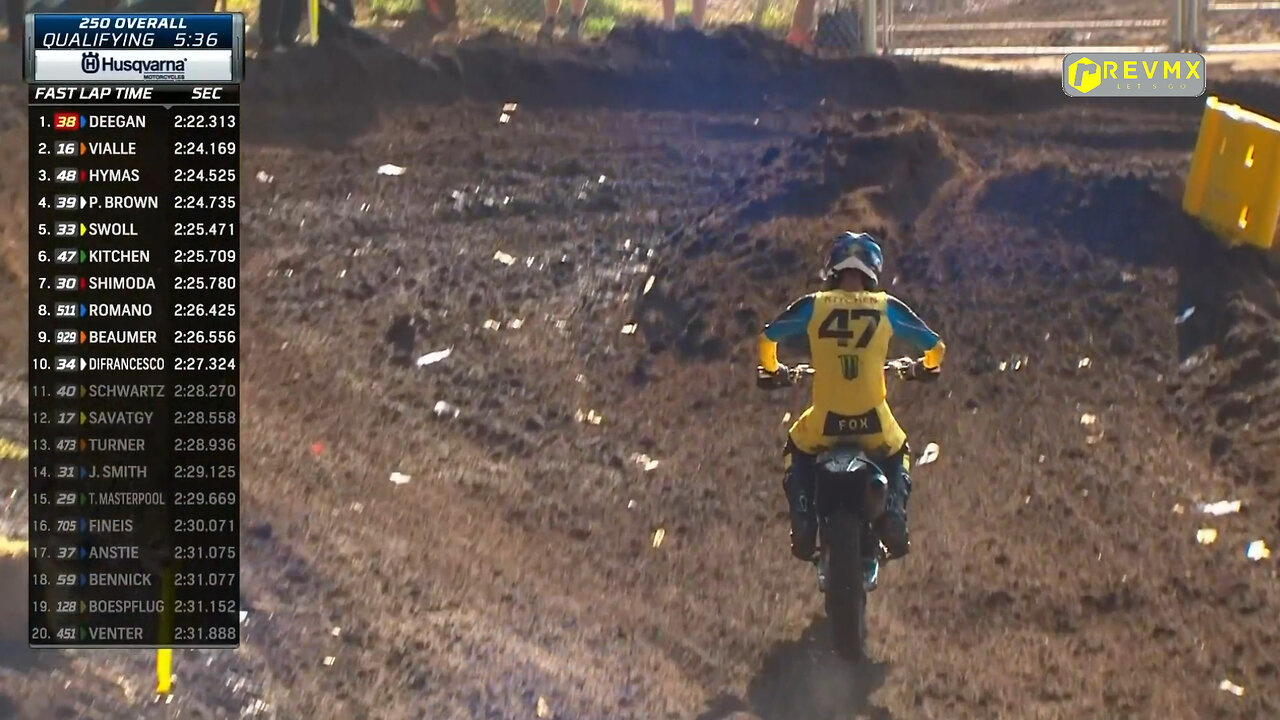 250 Qualifying Washougal Motocross AMA National