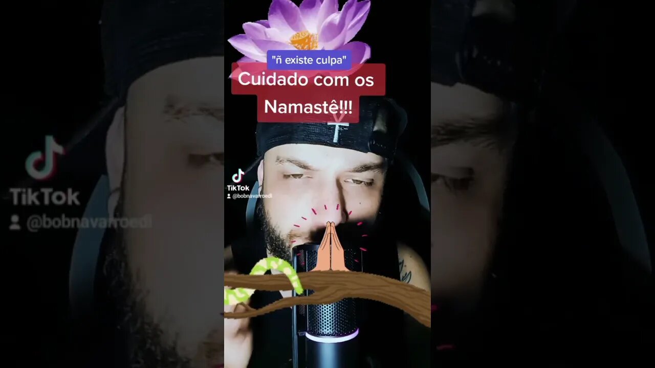 Cuidado com os NamastĂȘ #bobnavarro #escoladelucifer #unebrasil #namaste #zen #culpa #redpil #sigma