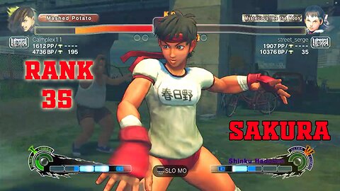 USF4 Yang Calmplex11 vs Sakura street_serge