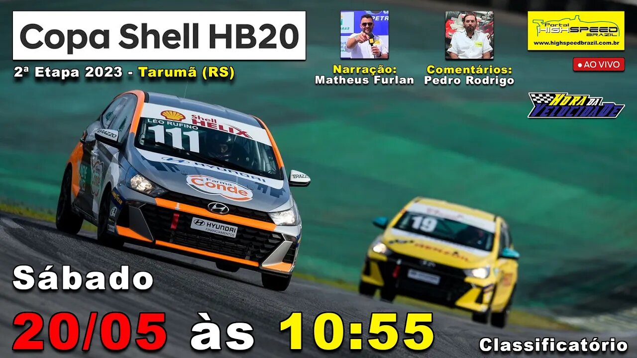 COPA SHELL HB20 | Classificatório | 2ª Etapa 2023 | Tarumã (RS) | Ao Vivo