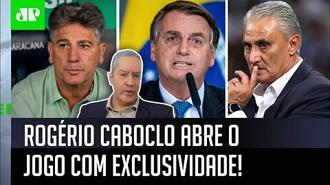 Bolsonaro cobrou Renato Gaúcho NO LUGAR de Tite na Seleção? Rogério Caboclo ABRE O JOGO!