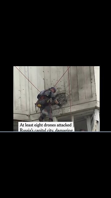 Ukraine Responsible For Multiple Drone Attacks In Moscow (Civilians Affected)