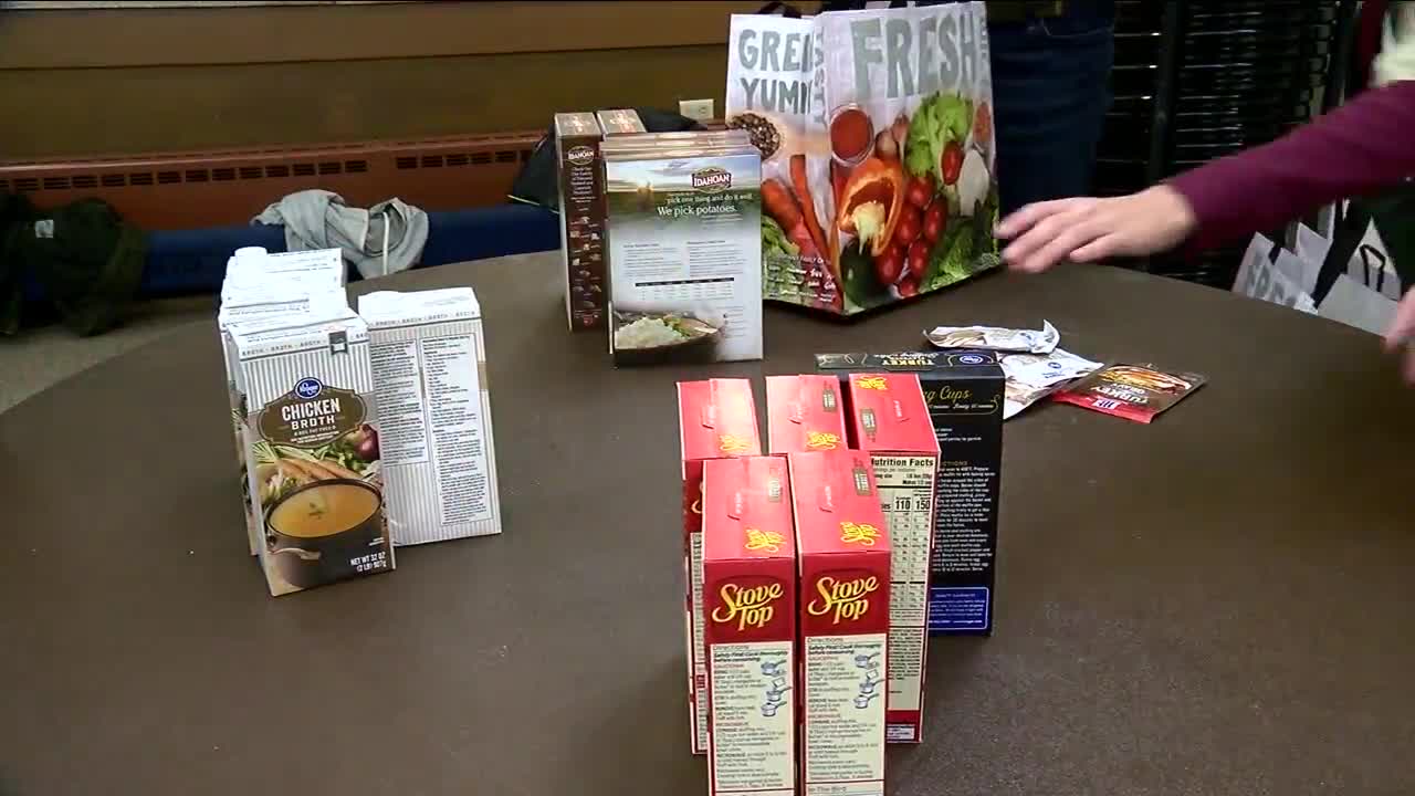 Boy Scouts use Denver7 Gives donation to pay it forward, assemble Thanksgiving meal kits