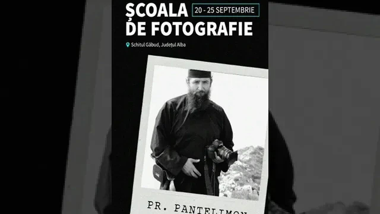 Scoala de Fotografie la Schitul Gabud