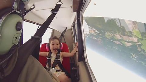 Pilot&#039;s Daughter Gets To Fly Too