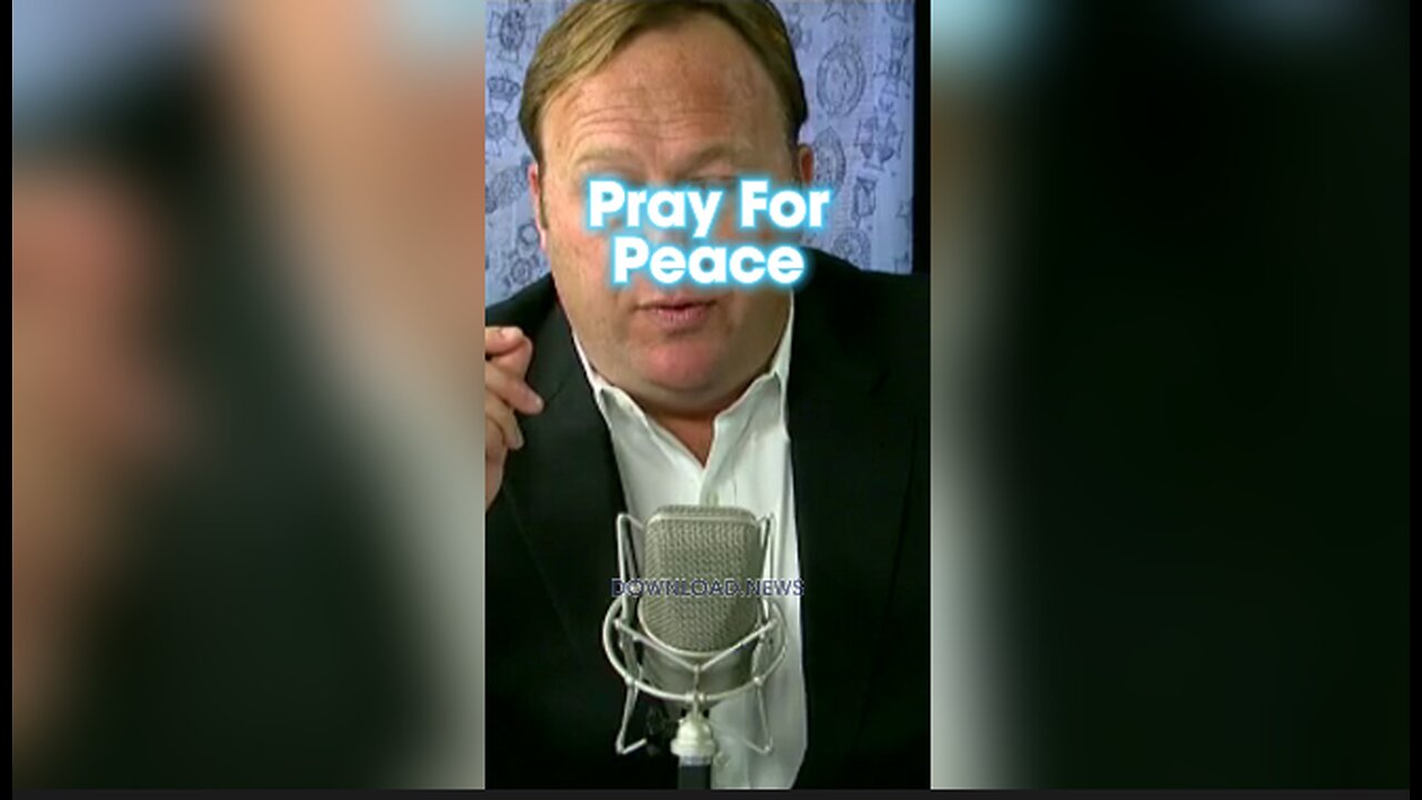 Alex Jones: Pray For Peace in The Middle East - 11/18/12