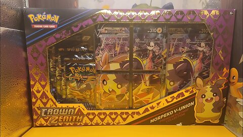 Pokemon Crown Zenith Morpeko V-Union Box