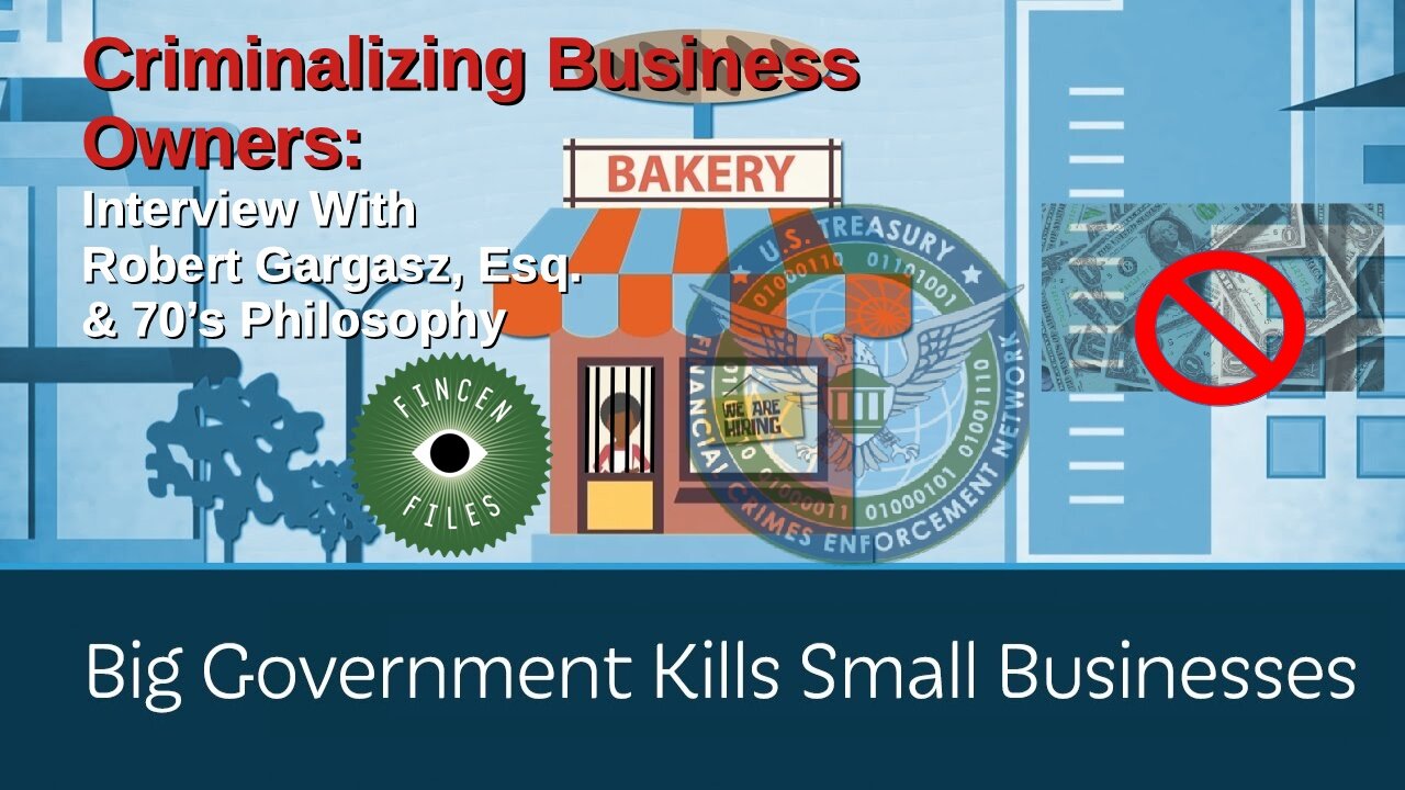 Episode 429: Criminalizing Business Owners: Interview With Robert Gargasz, Esq. & 70’s Philosophy