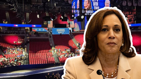 Kamala *STEALS* Trump tax policy in front of empty rally crowd