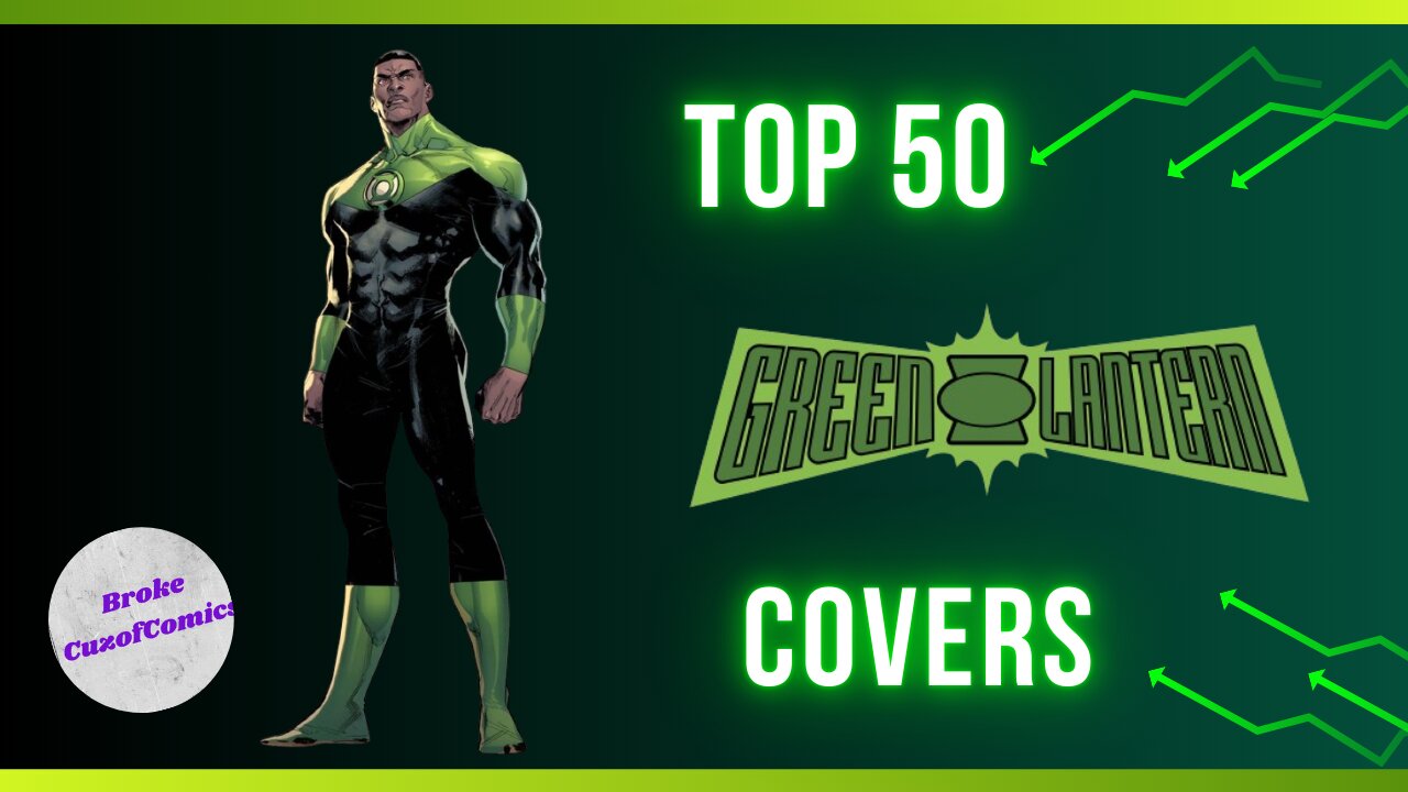 Top 50 Green Lantern Covers.