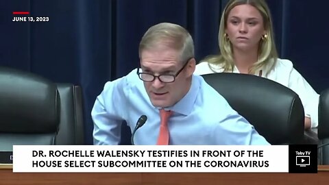 'Who's Right—Jen Psaki Or You?': Jim Jordan Grills CDC Director Rochelle Walensky