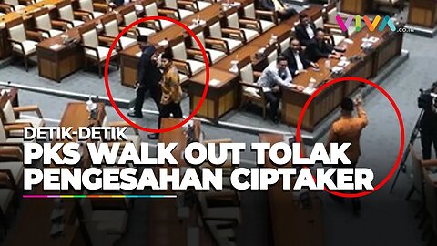 PKS Walkout dari Gedung DPR RI, Tolak Pengesahan Cipta Kerja Jadi UU