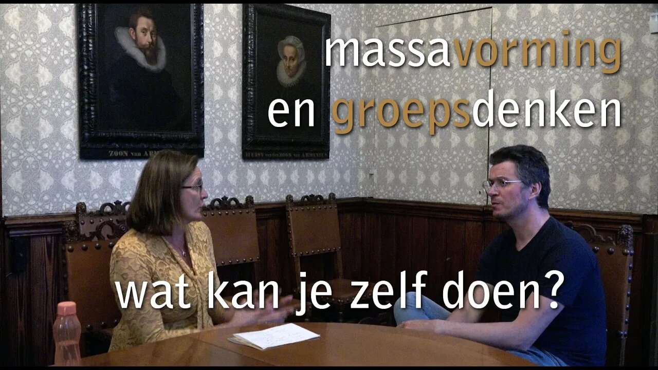In debat met Mattias Desmet: Massavorming en groepsdenken in de Corona crisis; wat kun je zelf doen?