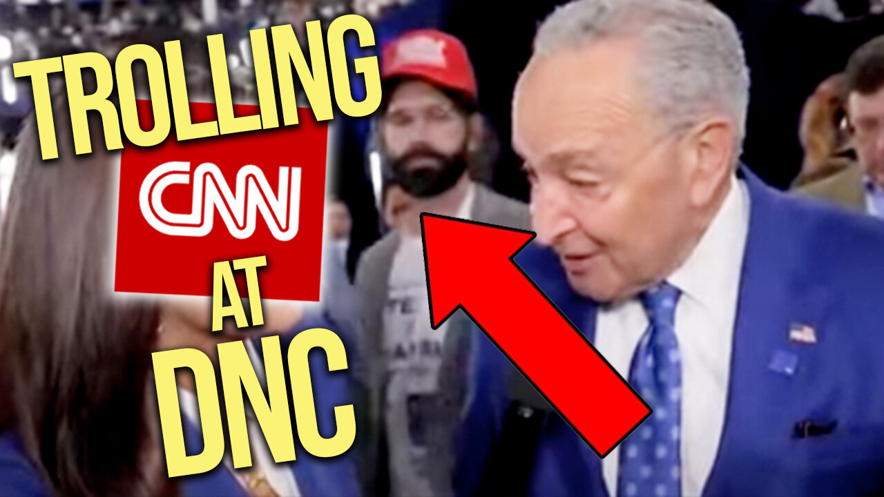 Trolling CNN at the DNC