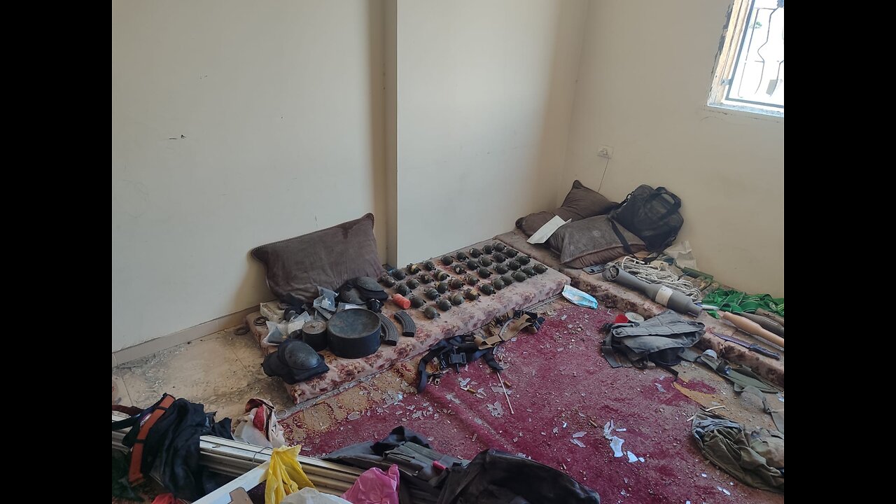 IDF: Weapons Located Inside a Room With a Baby Crib in Operations on the