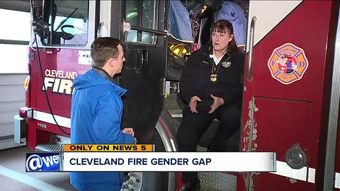 Cleveland Battalion Chief: CFD can be more proactive about recruiting and helping female cadets