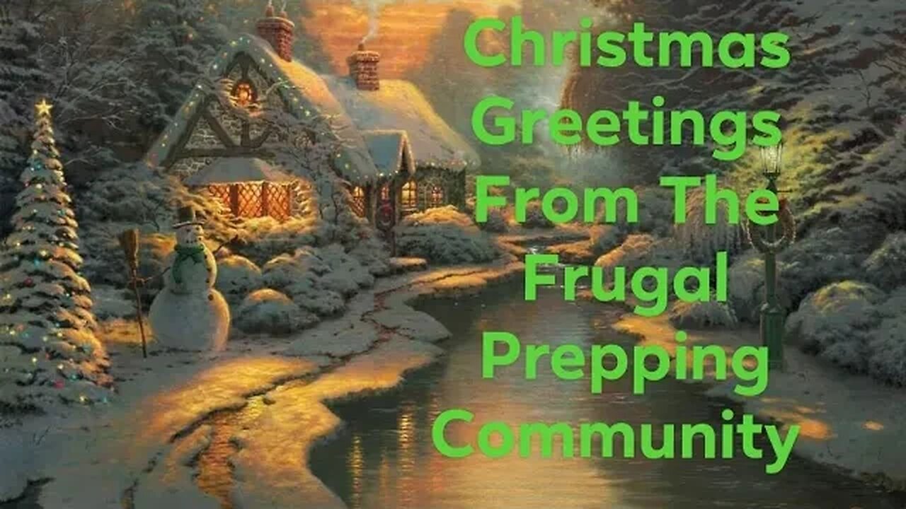 Christmas Greetings From The Frugal & Prepping Community🎄🧑‍🎄#christmas#ukprepping #community#frugal