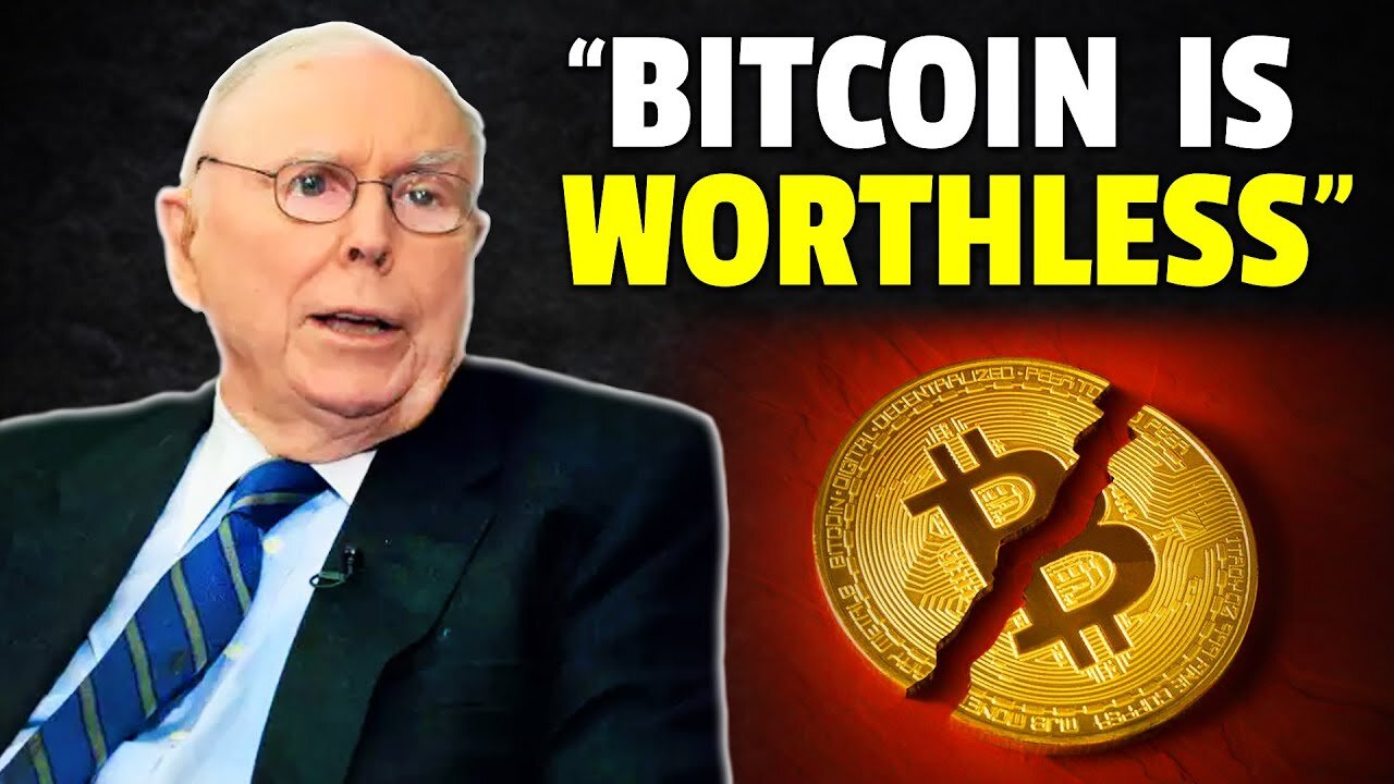 Charlie Munger: Why You Should NEVER Invest In Bitcoin (UNBELIEVABLE)