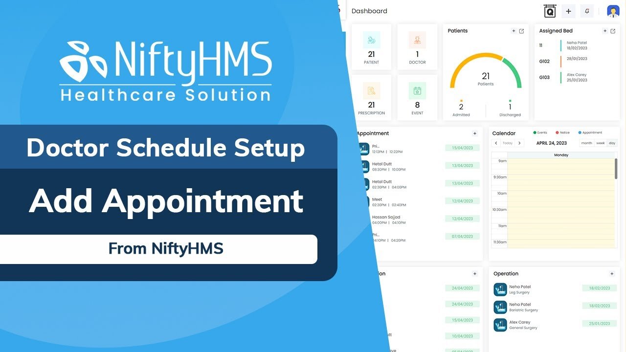 No.1 Hospital Management System | Manage Your Clinic Practice Online with NiftyHMS