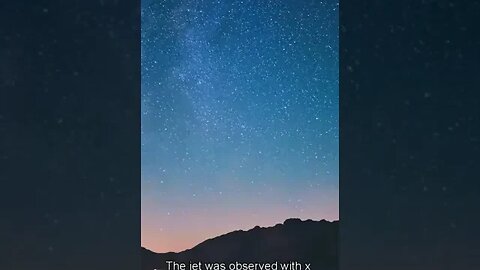 A Black Hole has discharged a light speed jet towards Earth | #shorts #space