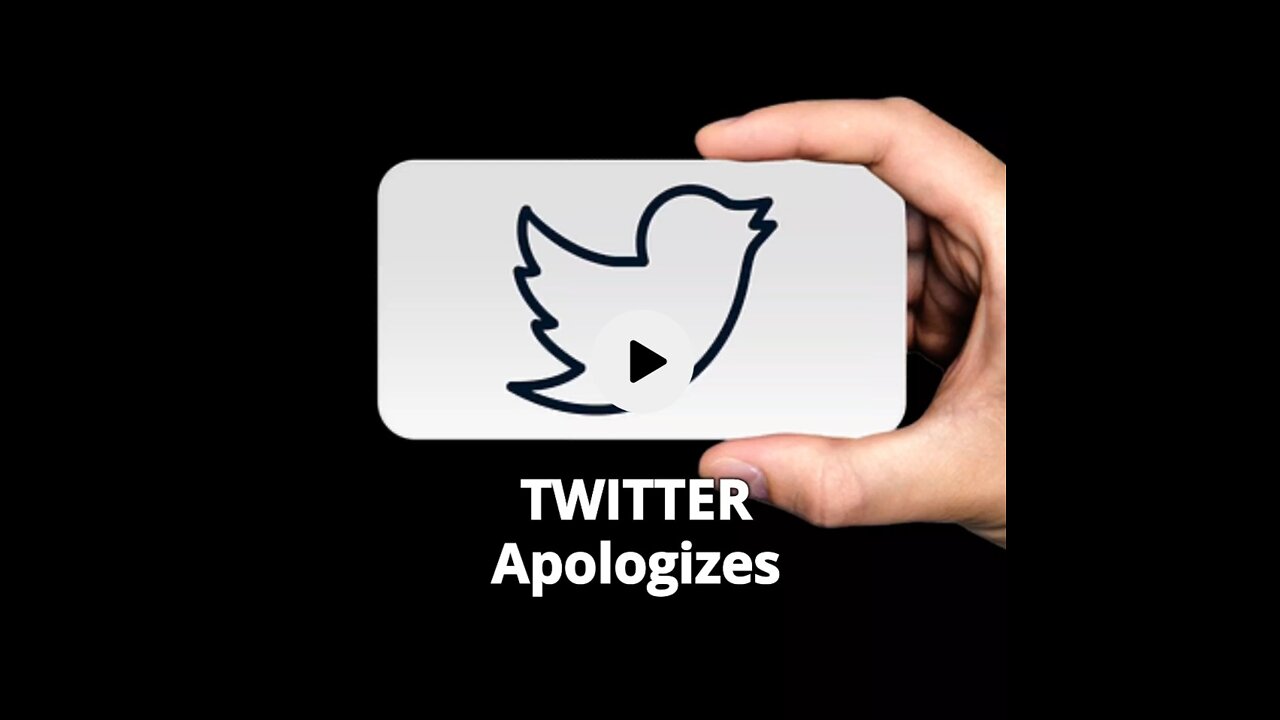 TWITTER Apologizes