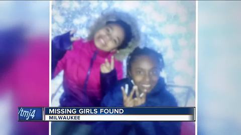 2 critically missing Milwaukee girls found safe