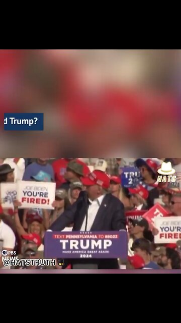 Attempted Assassination of Donald Trump: A Closer Look • Secret Service rush as it appears to hav