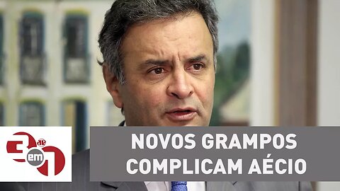 Novos grampos complicam mais a situação do senador Aécio Neves