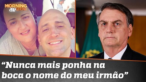 Irmã de Paulo Gustavo recusa pêsames de Bolsonaro