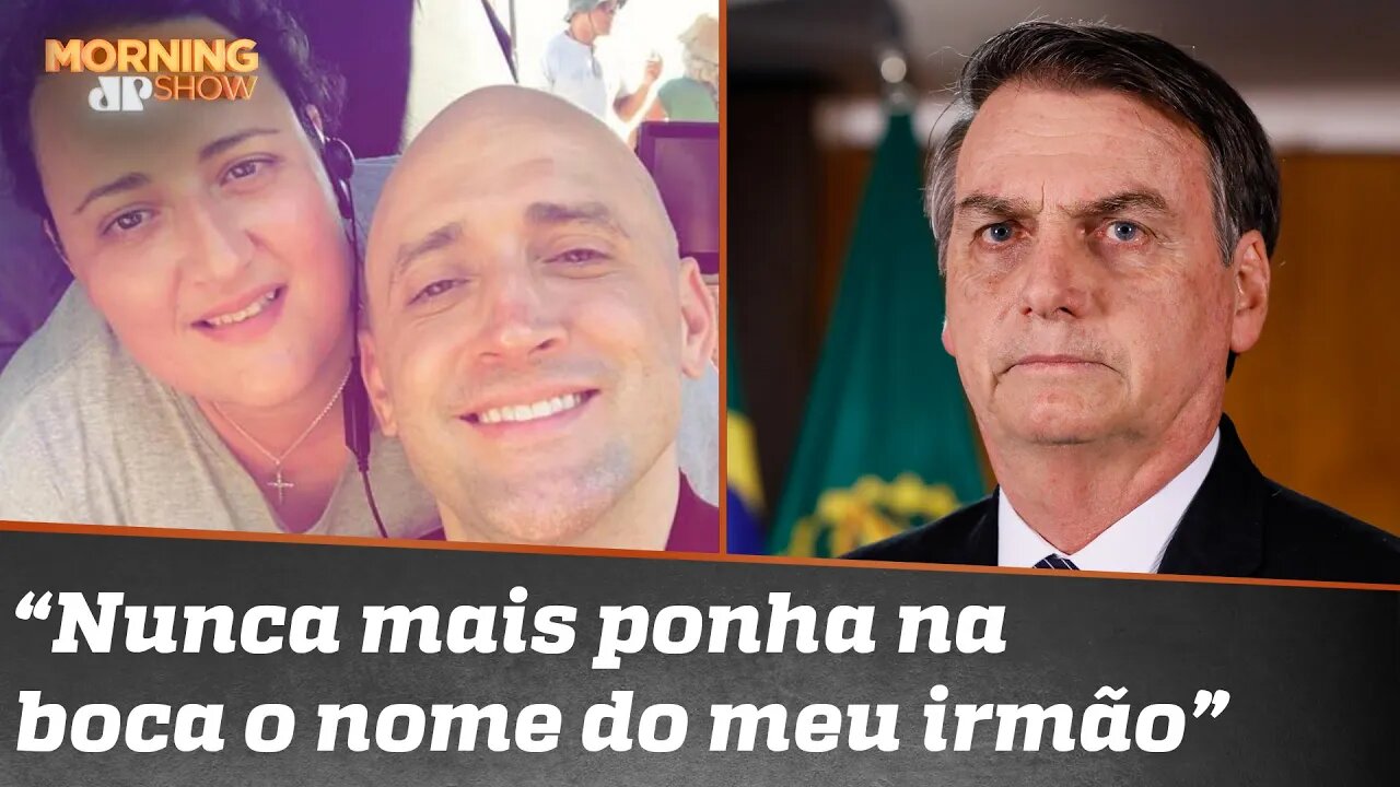 Irmã de Paulo Gustavo recusa pêsames de Bolsonaro