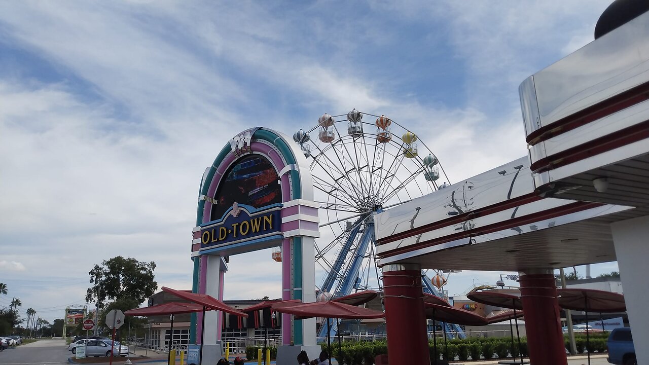 Ferris Wheel At Old Town Off Of 192 In Kissimmee, Florida