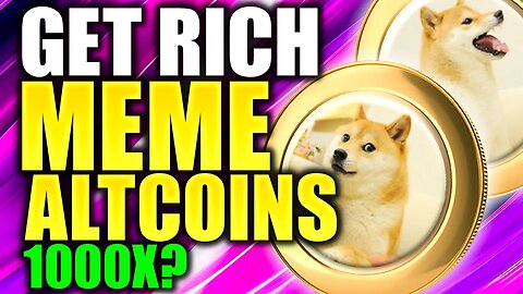 💎 3 "MICRO CAP" CRYPTO MEME COINS to 1000X?! Next SHIBA INU?! (watch ASAP!)