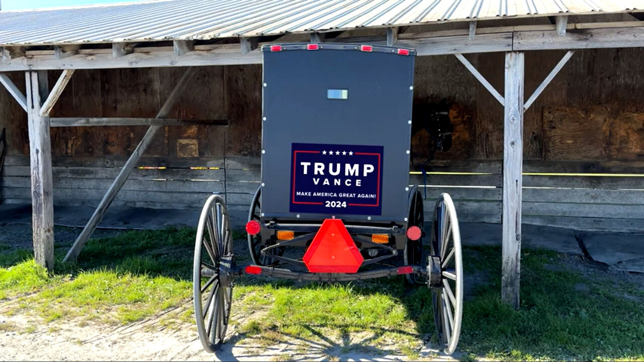 It's Crazy In Pennsylvania Even The Amish Are Voting For Trump ~Mirrored~