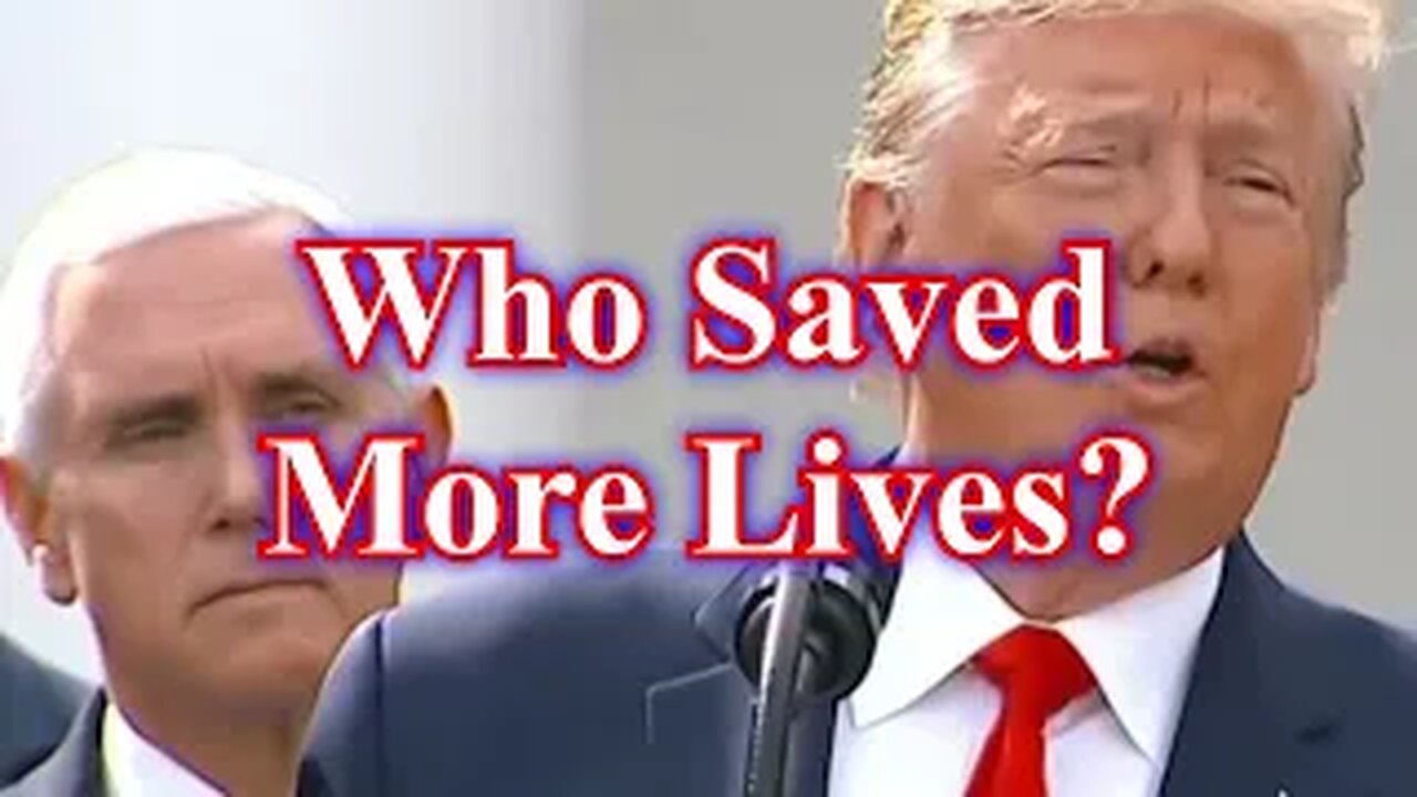 Who Saved More Lives - Donald Trump is Stupid