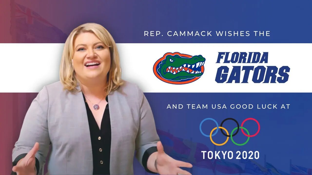 Rep. Cammack Wishes Team USA & Gator Athletes Best Of Luck At The Tokyo Olympics