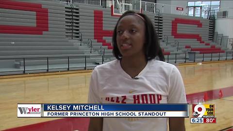 Kelsey Mitchell returns home to host a youth basketball camp at Princeton