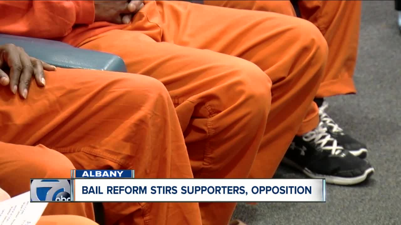 Bail reform stirs supporters, opposition