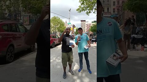 I'm here at 50 Madison with Ben, the Husband of susanleenyc supporting teamsusan23 for Election