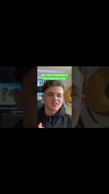 My FIRST PROPERTY DEVELOPMENT DEAL - watch the full video on my Channel now!