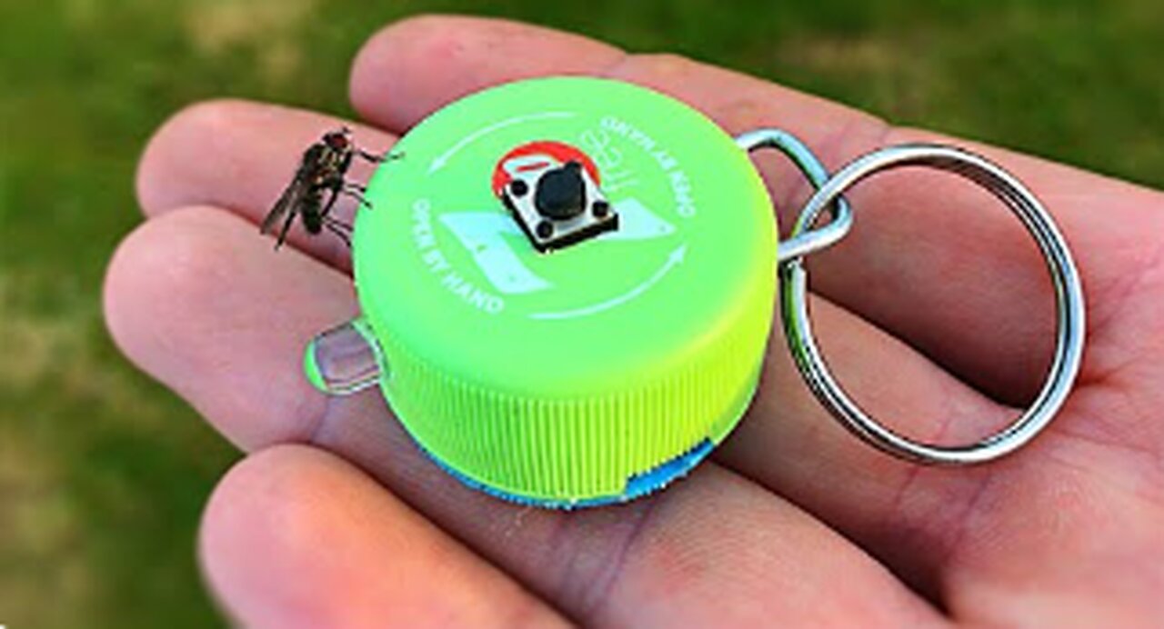 Instructions to make battery-powered Drove light [keychain light]