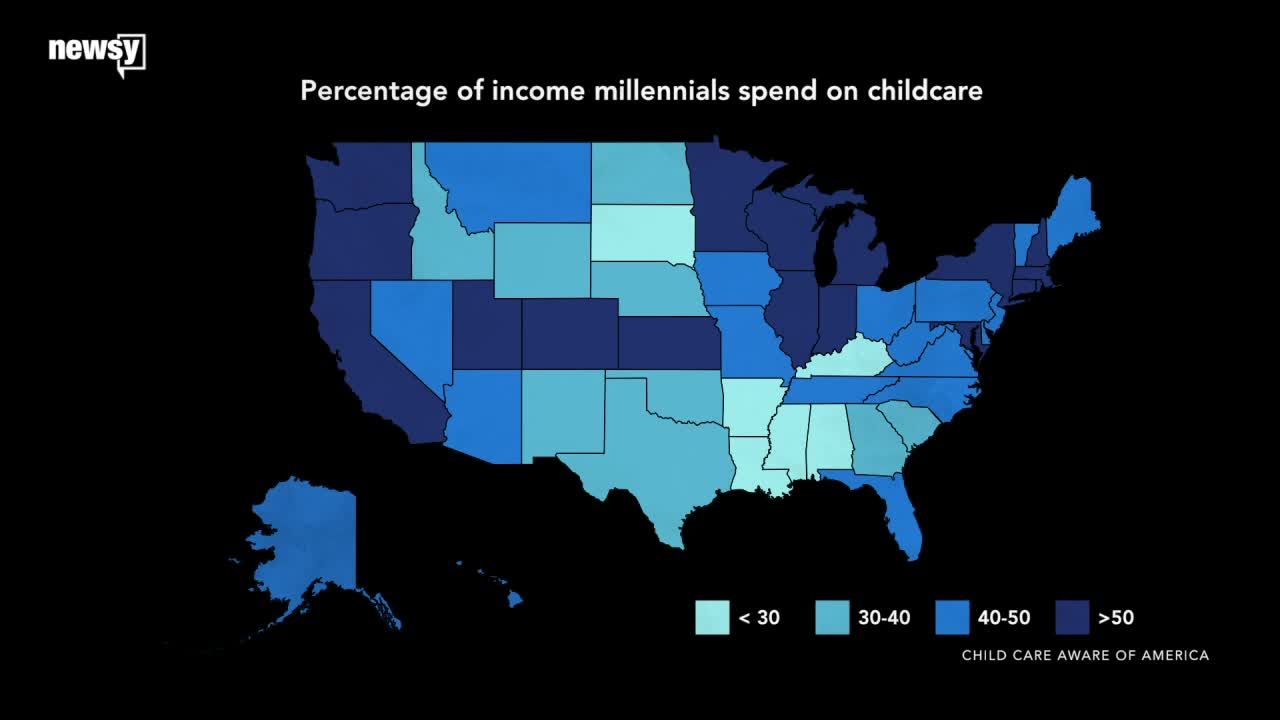 The high cost of child care is hindering young families