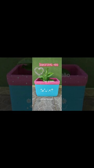 VEJAM o que eu fiz com a caixa de isopor que achei no lixo. #shorts #artesanato #reciclagem