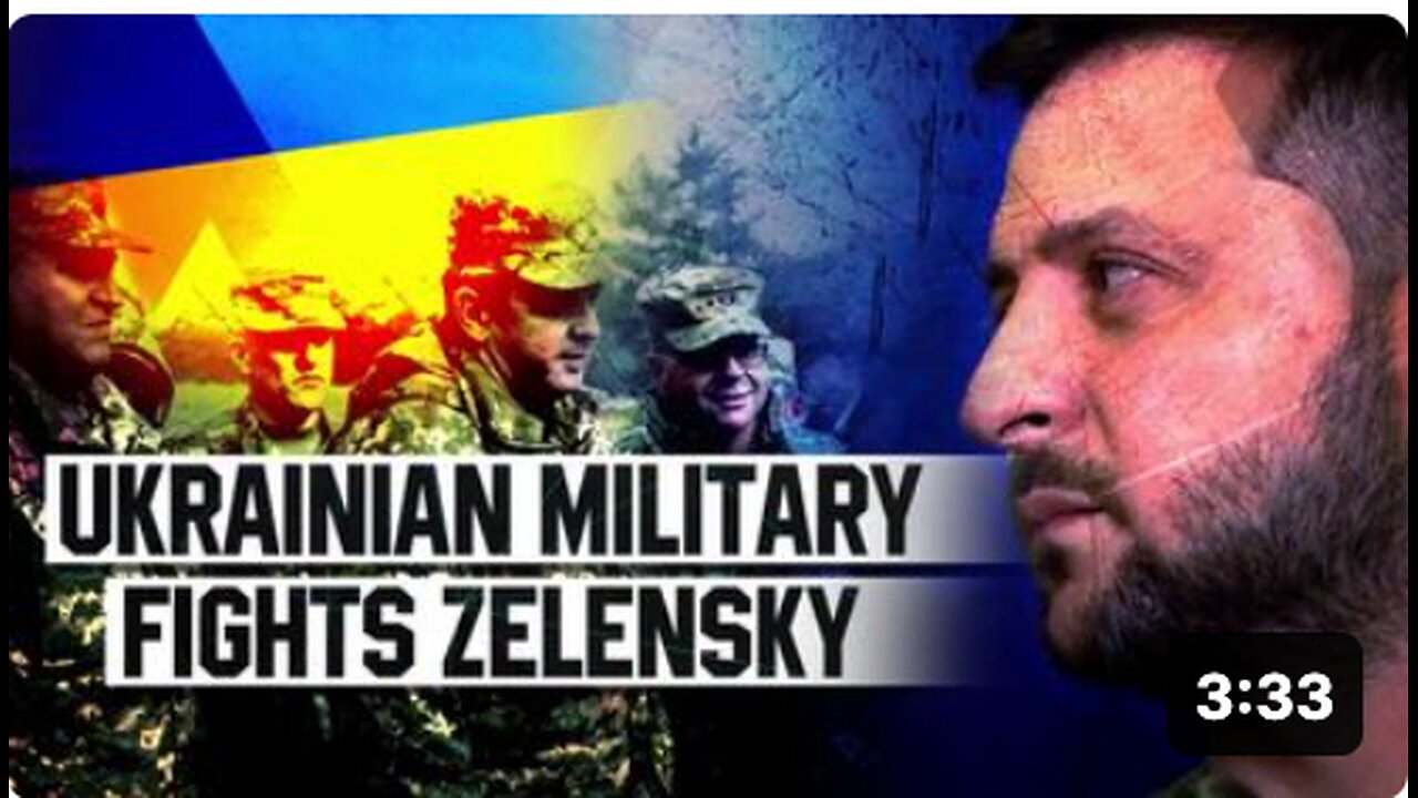 Russia Fights The Ukrainian Military. The Ukrainian Military Fights Zelensky