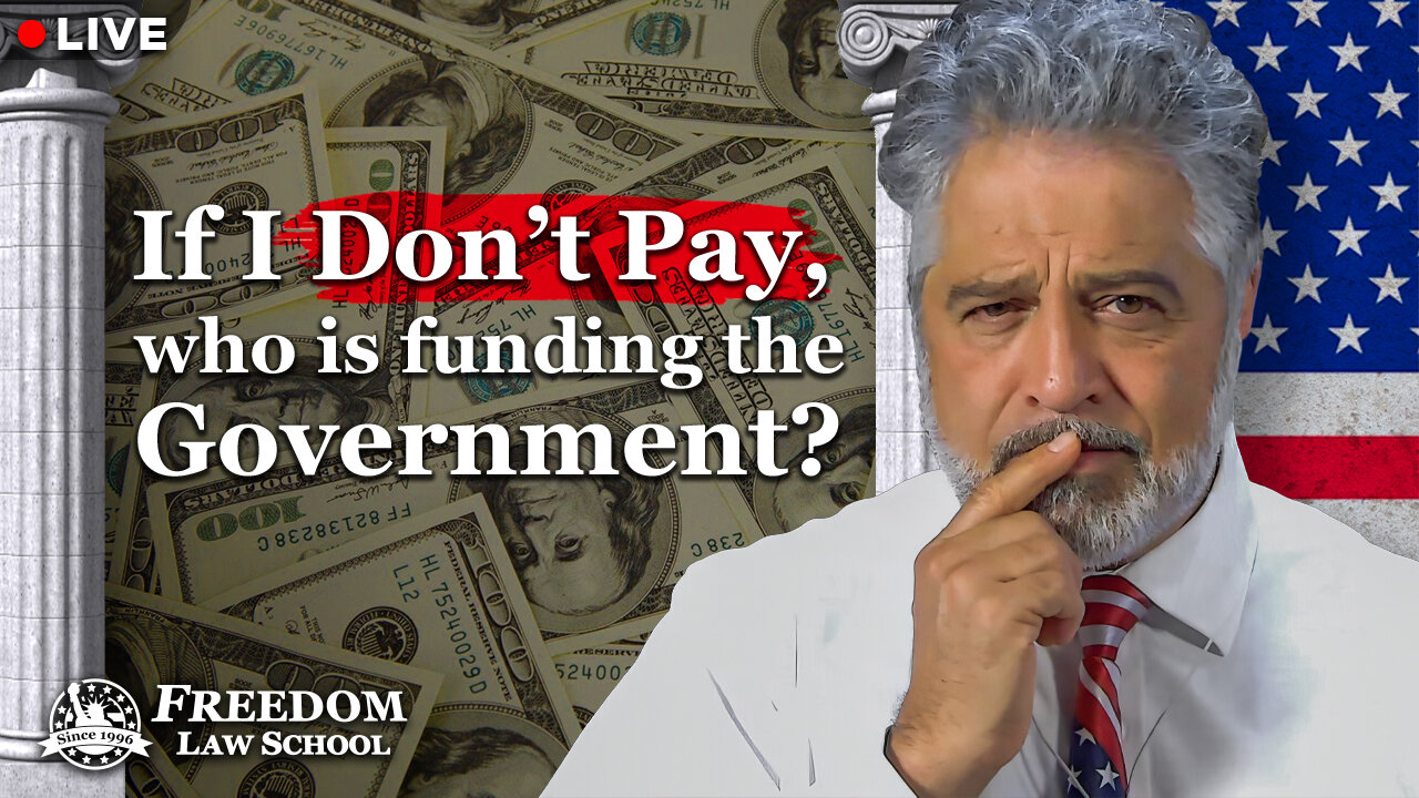 If I stop paying federal income taxes, who will fund our government?