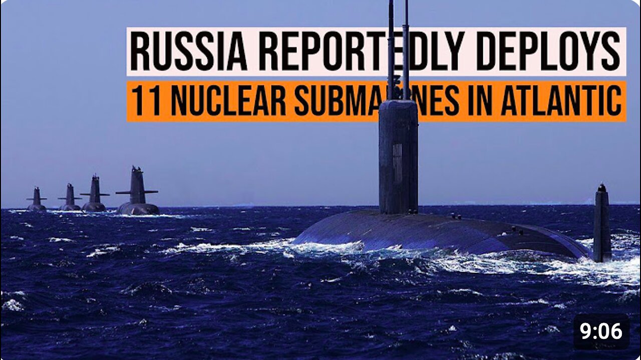 ⚓️🇷🇺 Russian Subs in Atlantic ‘More Active Than We've Seen Them in Years’ — U.S General