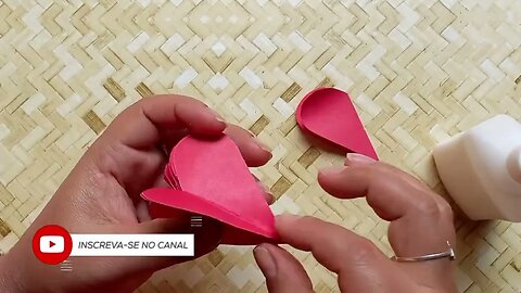 CHAVEIRO CORAÇÃO DE PAPEL /PAPER HEART