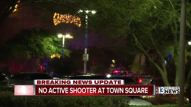 False report of active shooter at Town Square